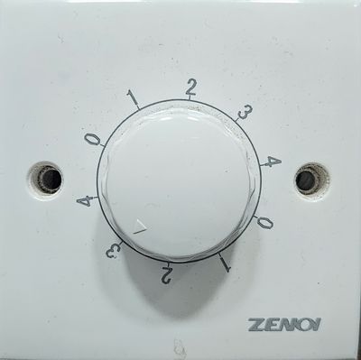 ZENOI NORMAL FAN REGULATOR - STEP
