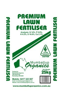 Premium Lawn Fertiliser - 25kg