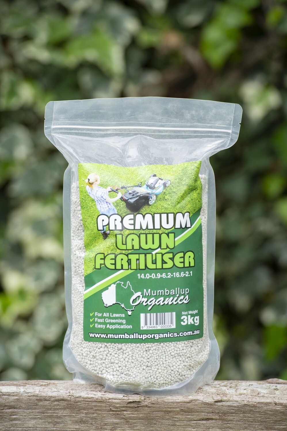 Premium Lawn Fertiliser - 3kg