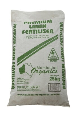 Premium Lawn Fertiliser - 25kg
