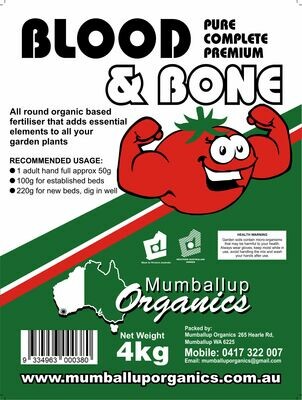 Blood &amp; Bone - 4kg