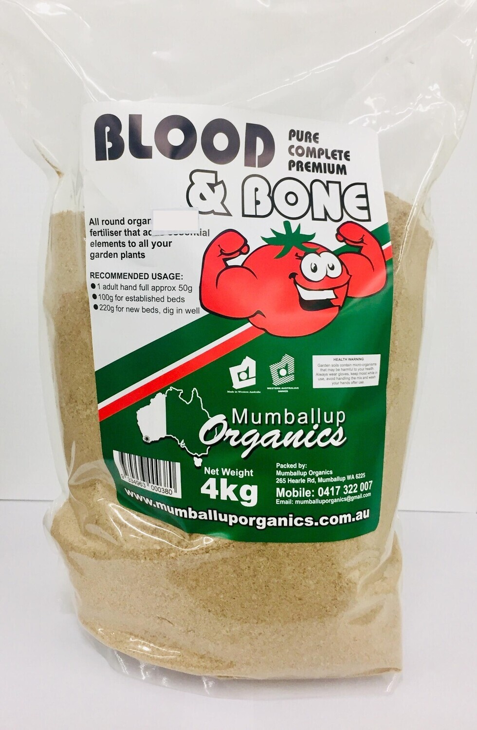 Blood &amp; Bone - 4kg