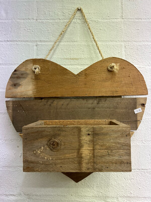 Pine Heart Planter (Small)