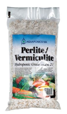 Perlite Vermiculite Hydroponic Grade 25LT