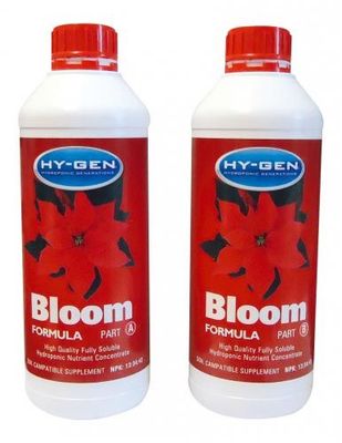 Hy-gen Bloom Formula A &amp; B 1L Sets