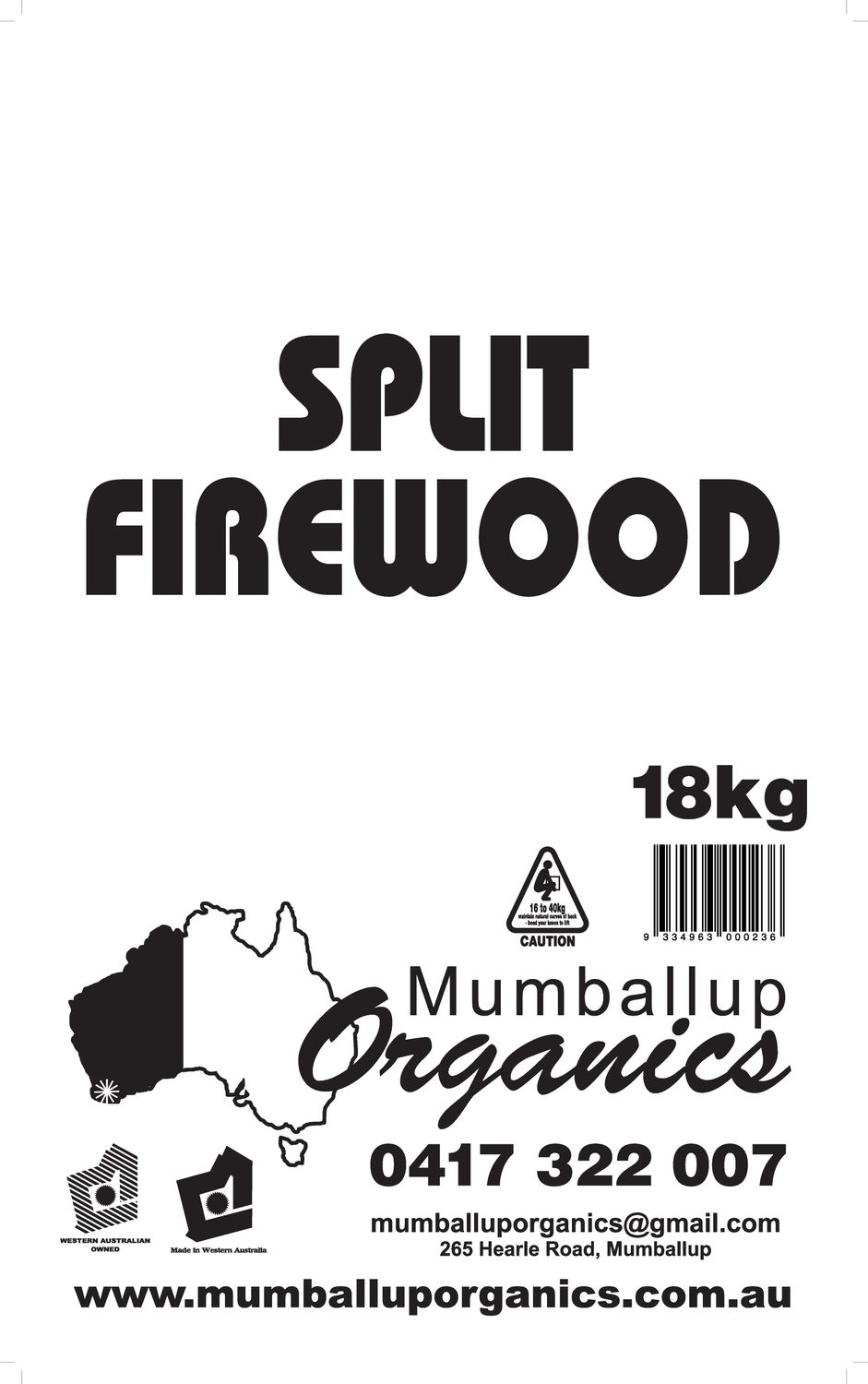 Split Firewood 18Kg