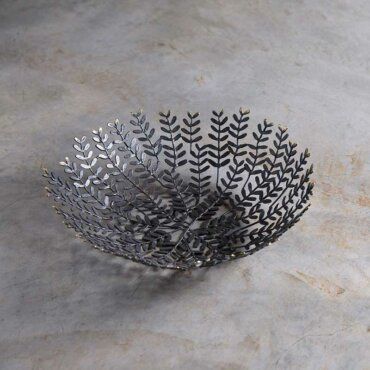 Bowl gulmohar antique brass