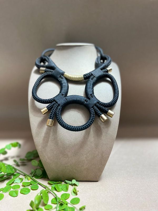 Necklace Collier Noir Necklace Black