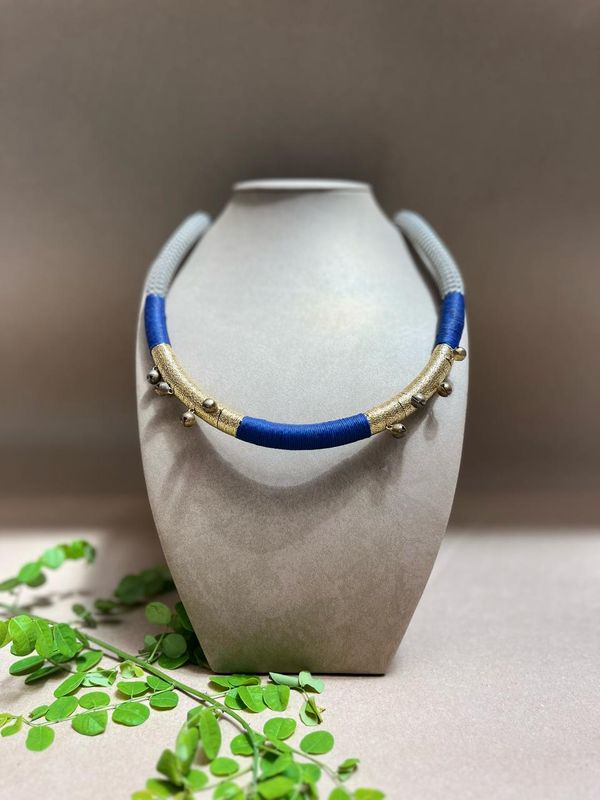 Necklace The Royal Blue With Bells