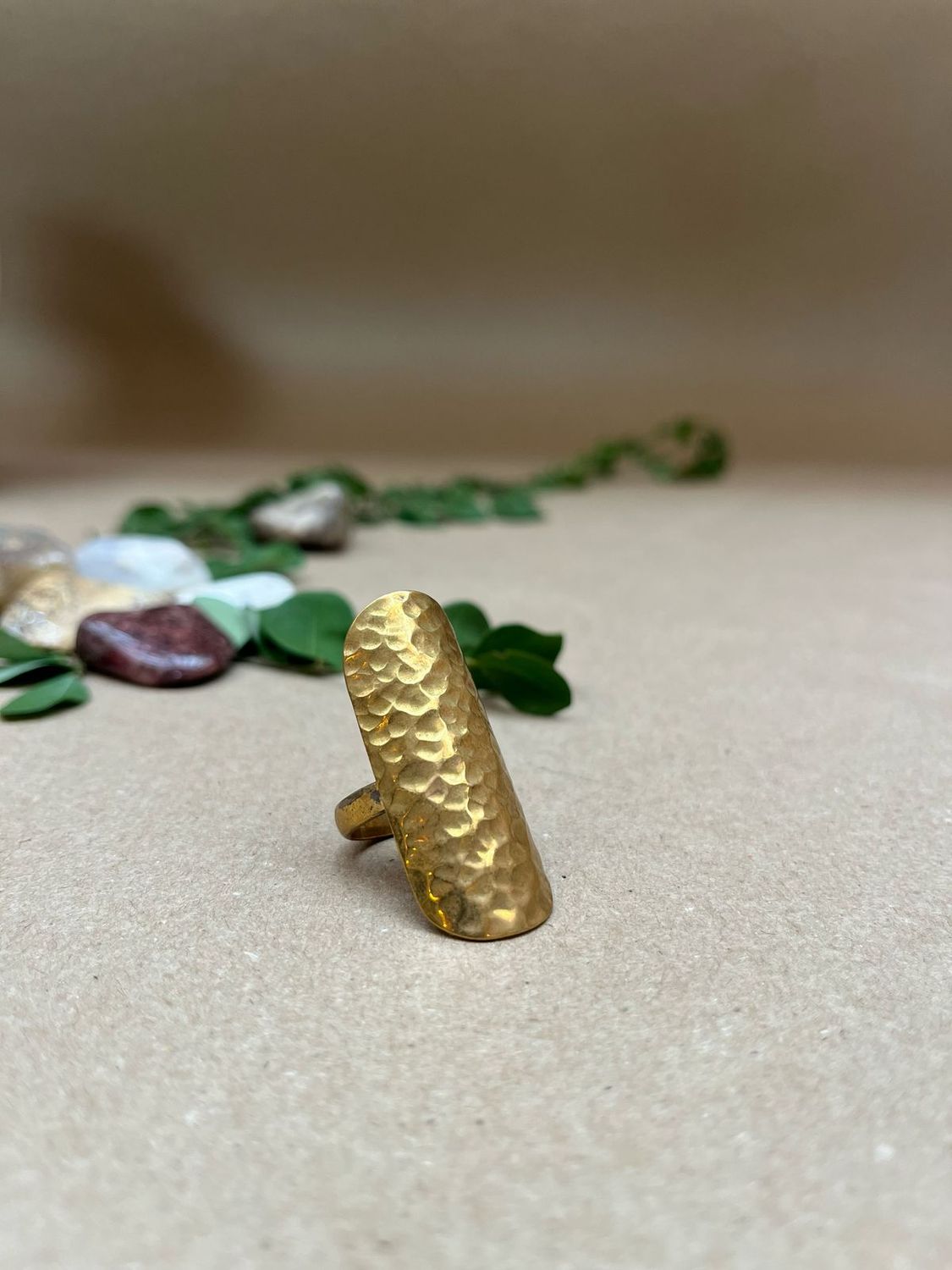 Ring Shield Brass Adjustable