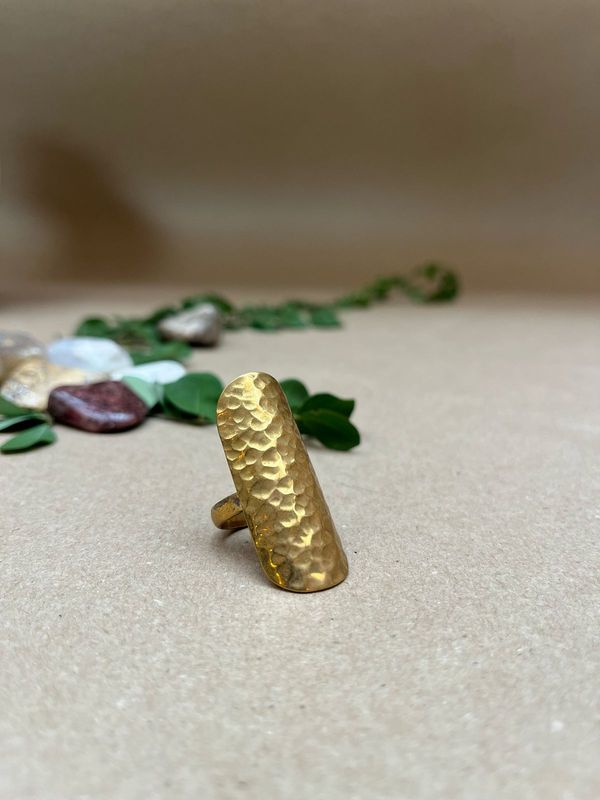 Ring Shield Brass Adjustable