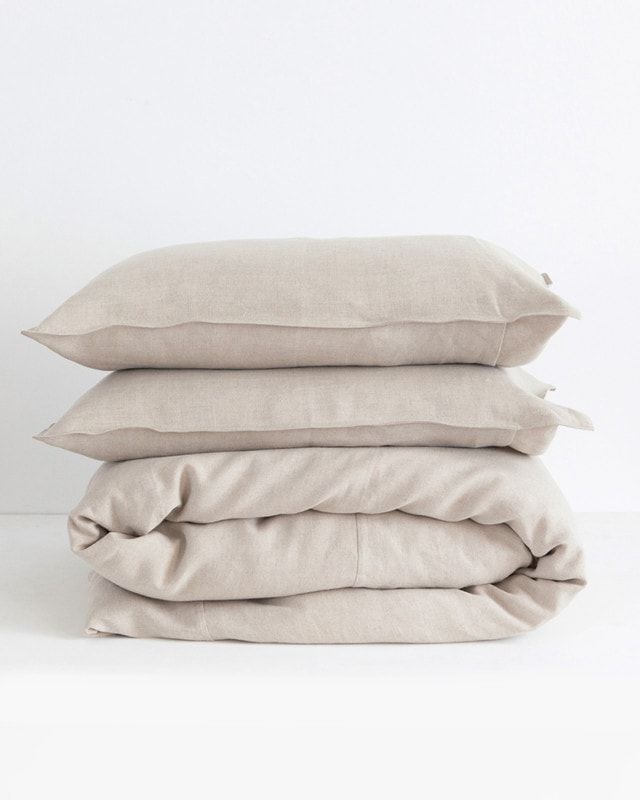 Duvet Cover - Flax Note: to fit Single Duvet