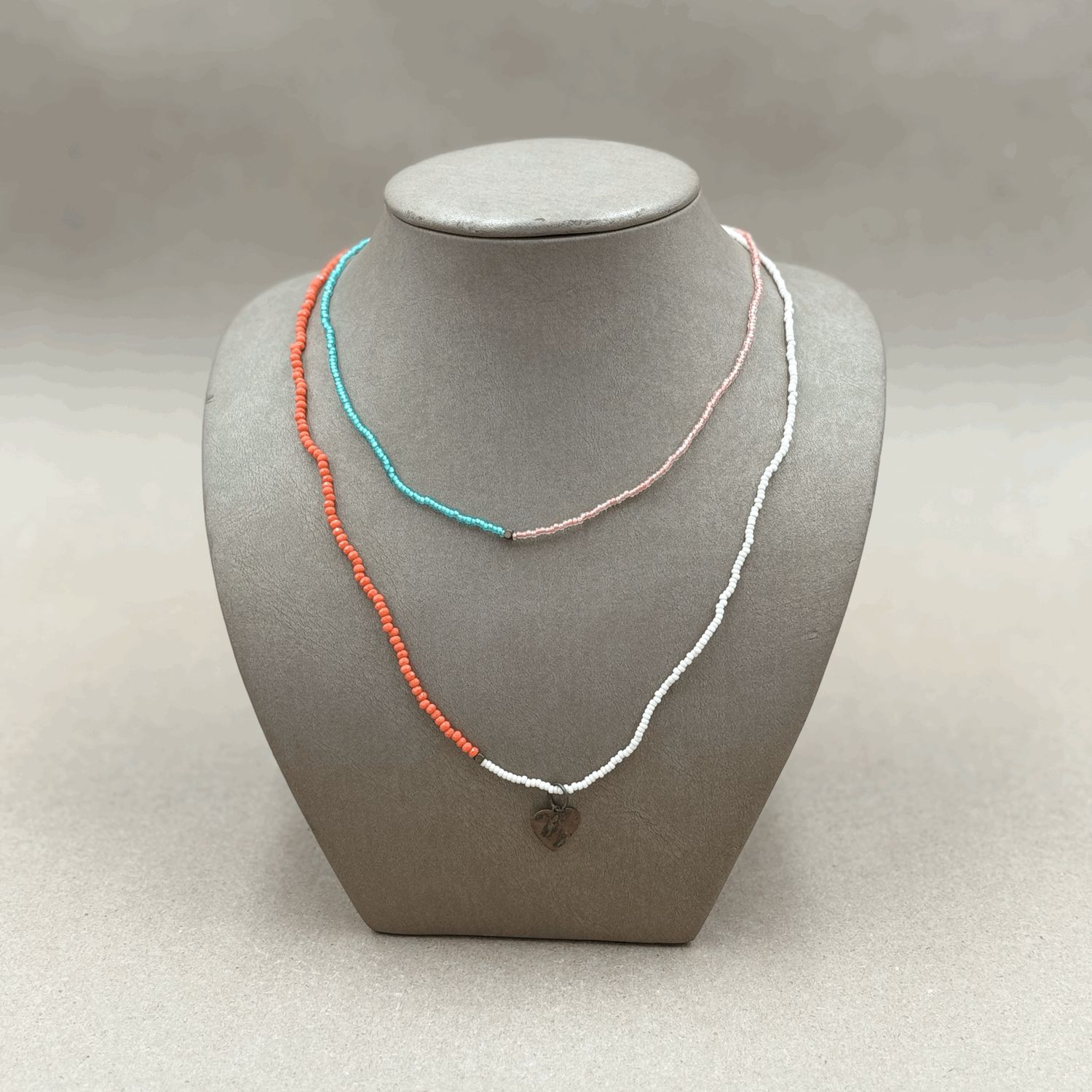 Necklace Heartstring Assorted Colours