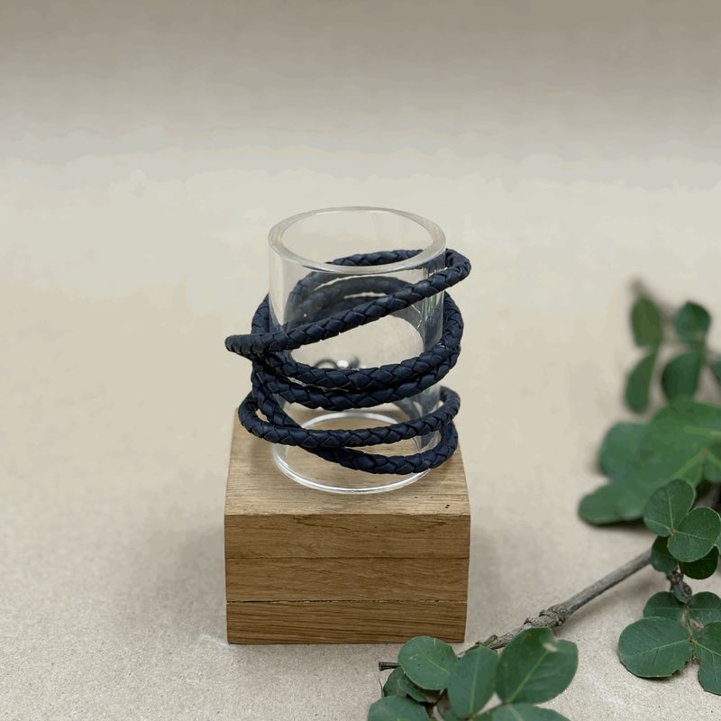 Bracelet Lthr Sgl Wrap