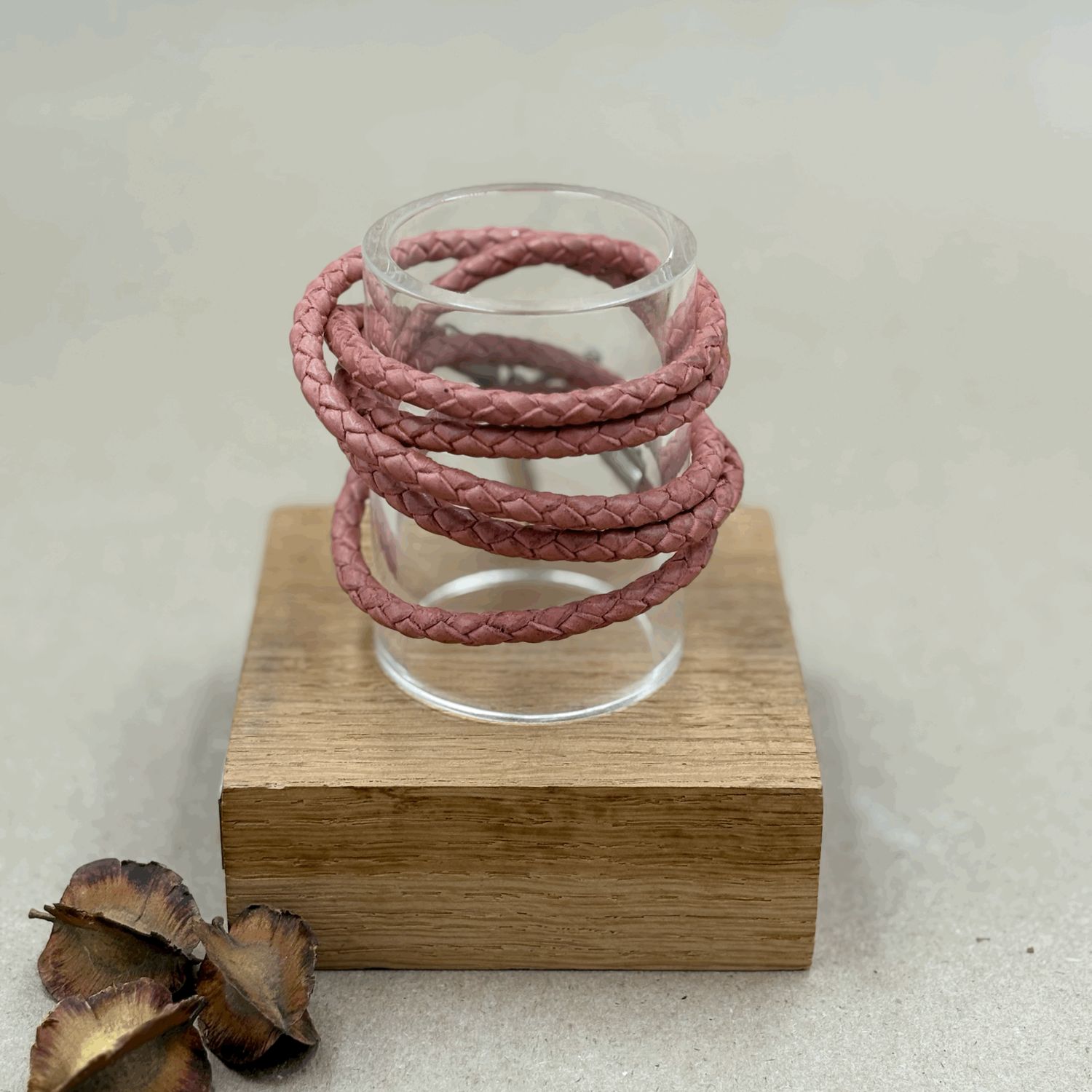 Bracelet Lthr Sgl Wrap