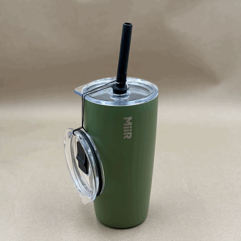 Tumbler With Straw