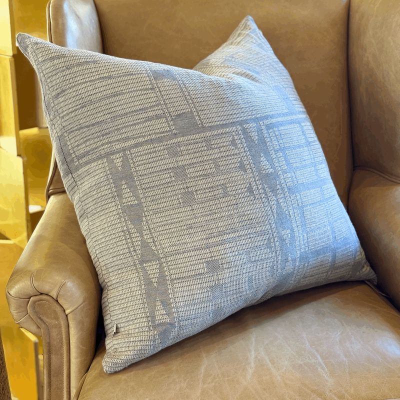 Cushion Linen Feather Inner Charcoal