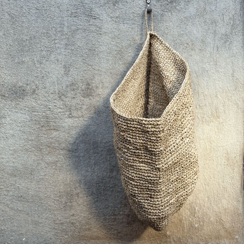Wall Hanging Basket Natural