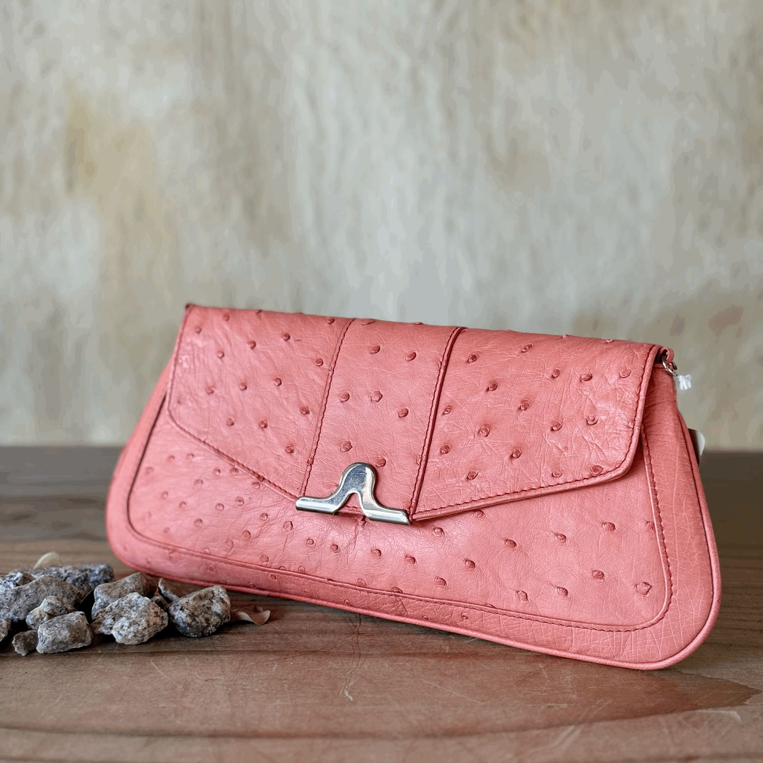 Handbag Ostrich Quill