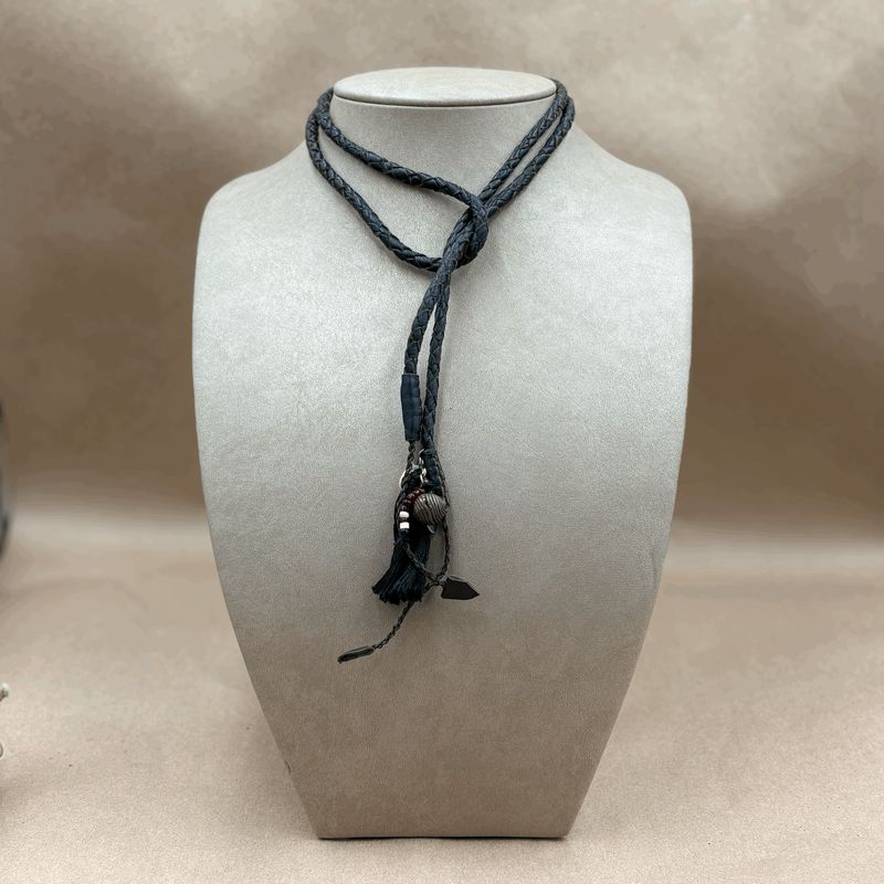 Necklace Lth Kenyan Vintage