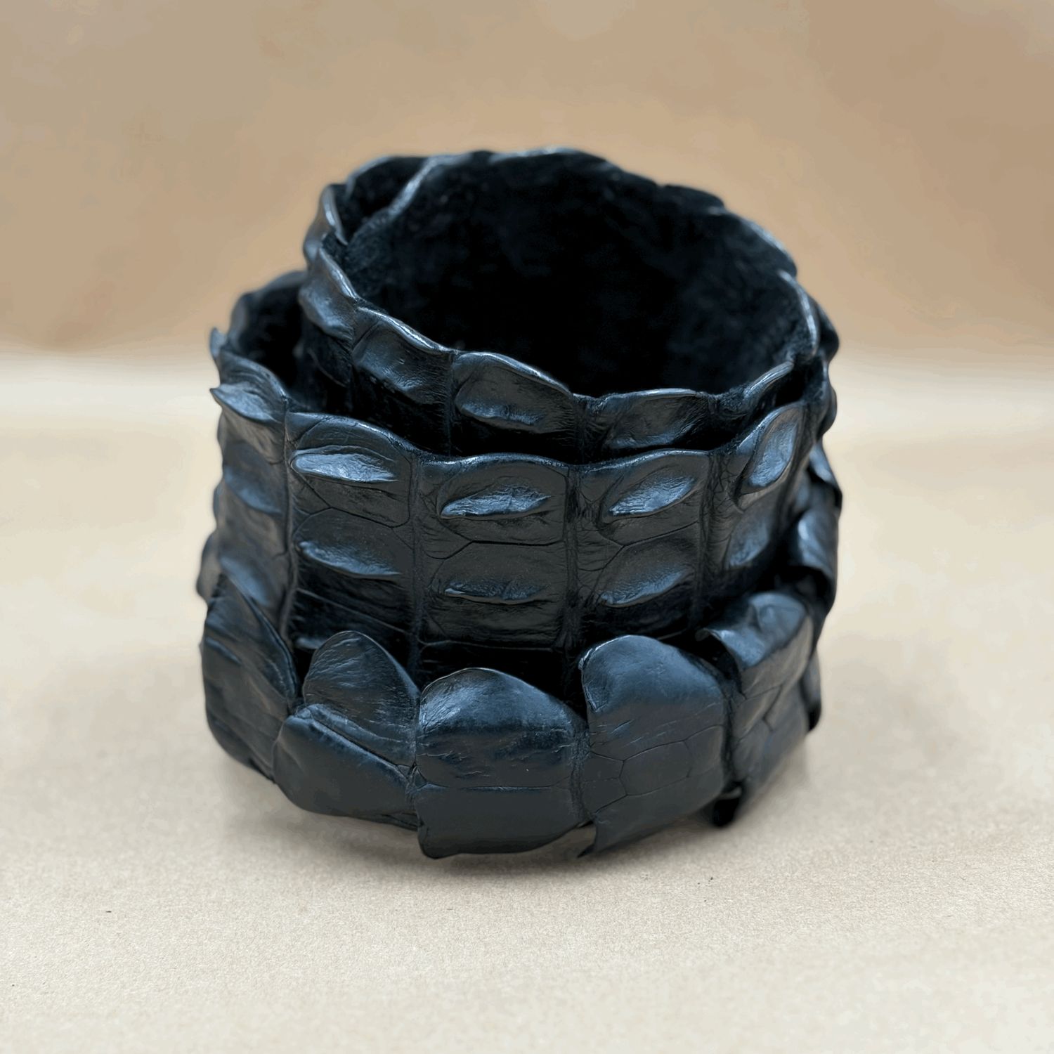 Belt Croc Skin Black