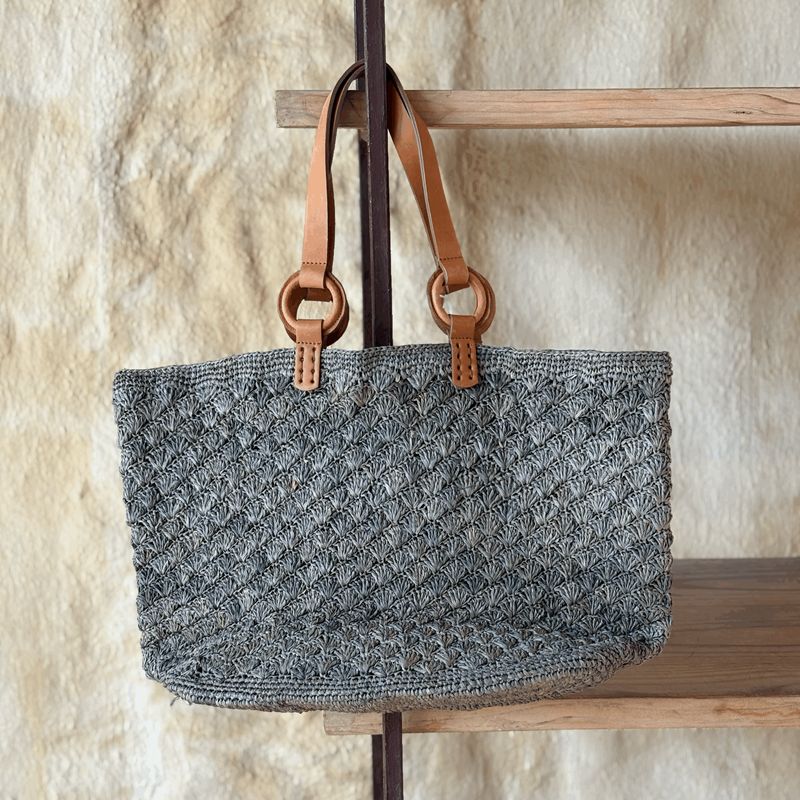 Bag Raffia Crochet