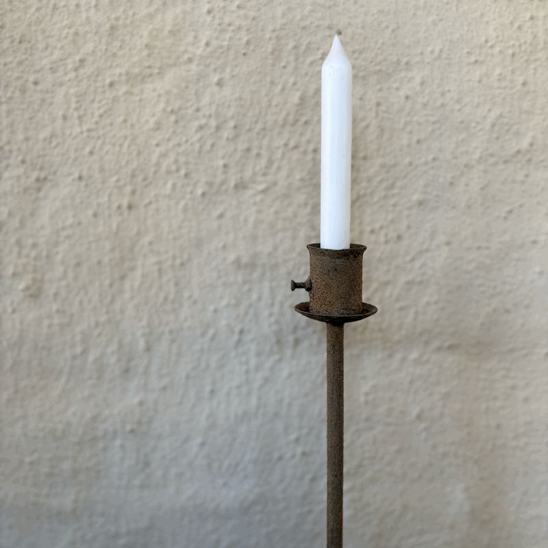 Candle Holder Rust
