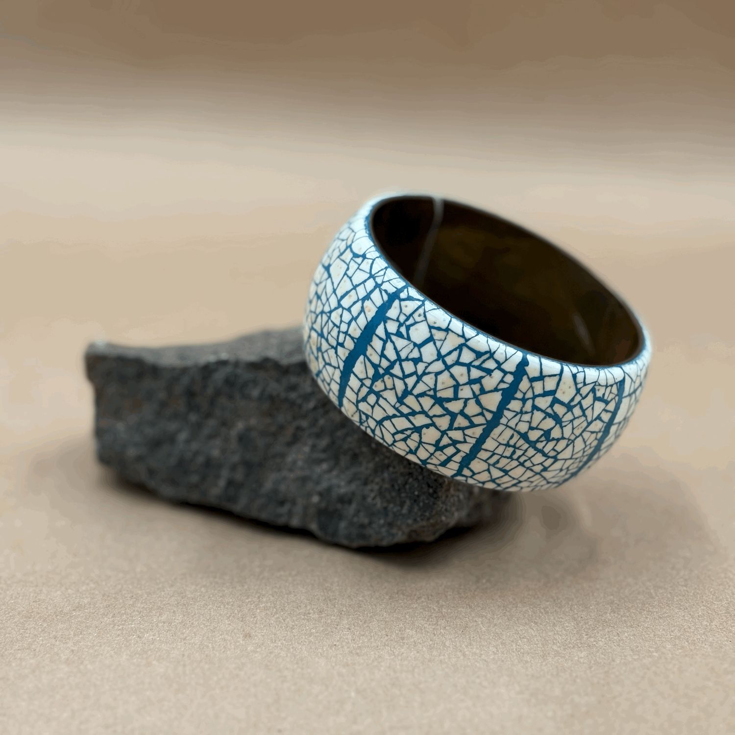 Ostrich Mosaic Bangles