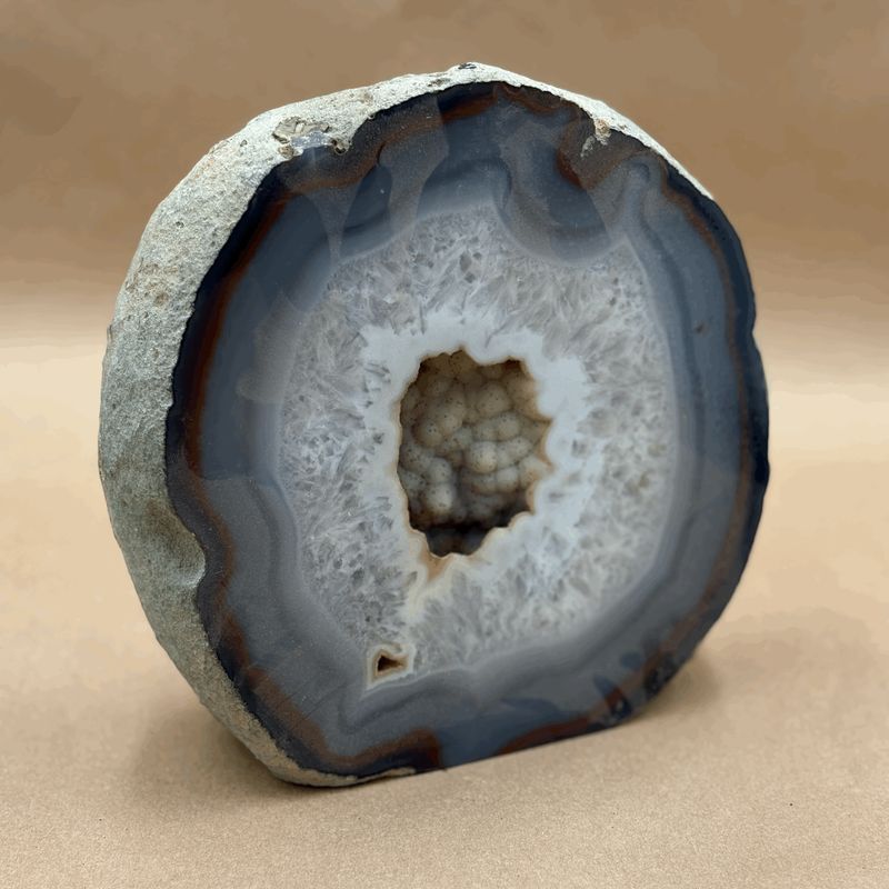 Crystal Agate Geode 12-18cm