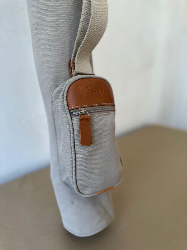 Bag Golf Canvas Beige