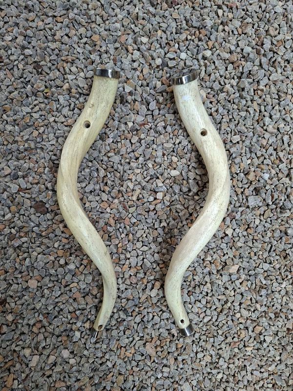 Kudu Horn Door Handles (pair)