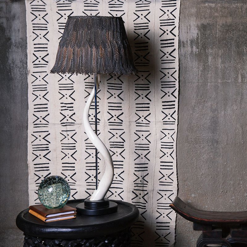 Lamp kudu core with brass bar (item in stock has brass bar)