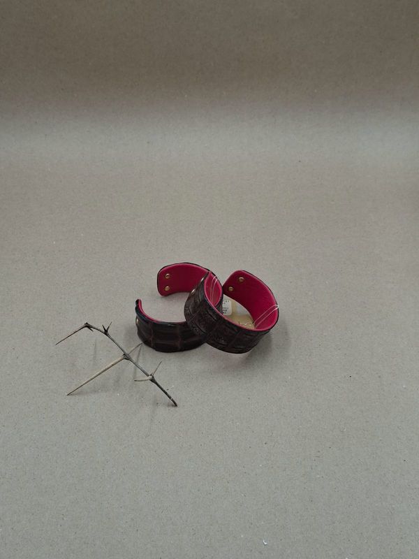 Ostrich Skin Bracelet
