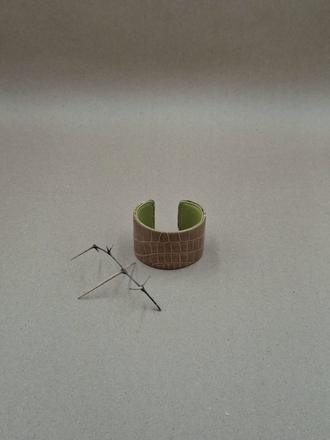 Ostrich Skin Bracelet