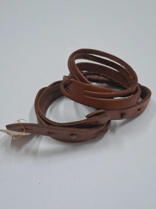 Bracelet Leather Plaited