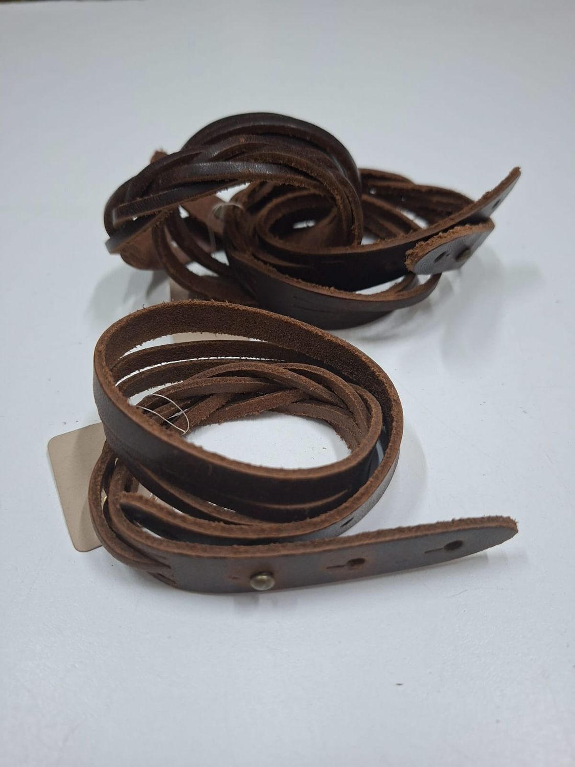Bracelet Leather Plaited