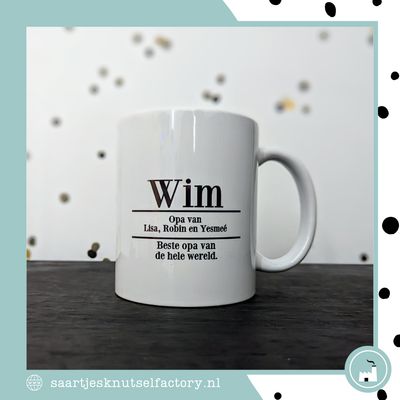 Gepersonaliseerde mok Opa