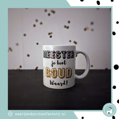 Gepersonaliseerde mok Meester Gepersonaliseerde mok Meester