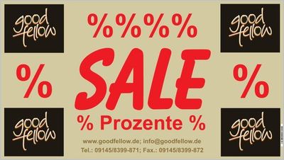 "SALE"- Bereich