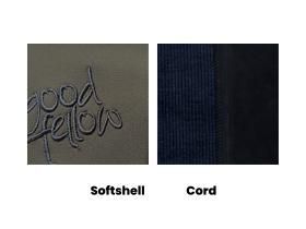Winterstoffe Softshell/ Cord