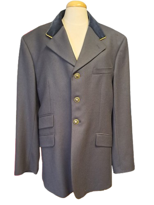Herren- Reit- Jacket mit Samtkragen von IRIS BAYER (Teflon) in verschiedenen Farben! Größe 50!