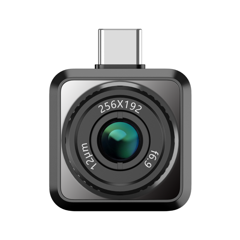 HIKMICRO Mini2Plus V2 Wärmebildkamera mit manuellem Fokus, Auflösung 256x192, 25Hz, USB-C/Lightning, Analyse- und Reportsoftware