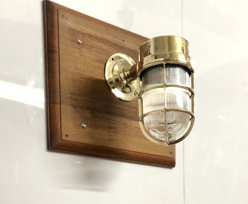 Ship Salvage Swan Neck Passage Wall Light