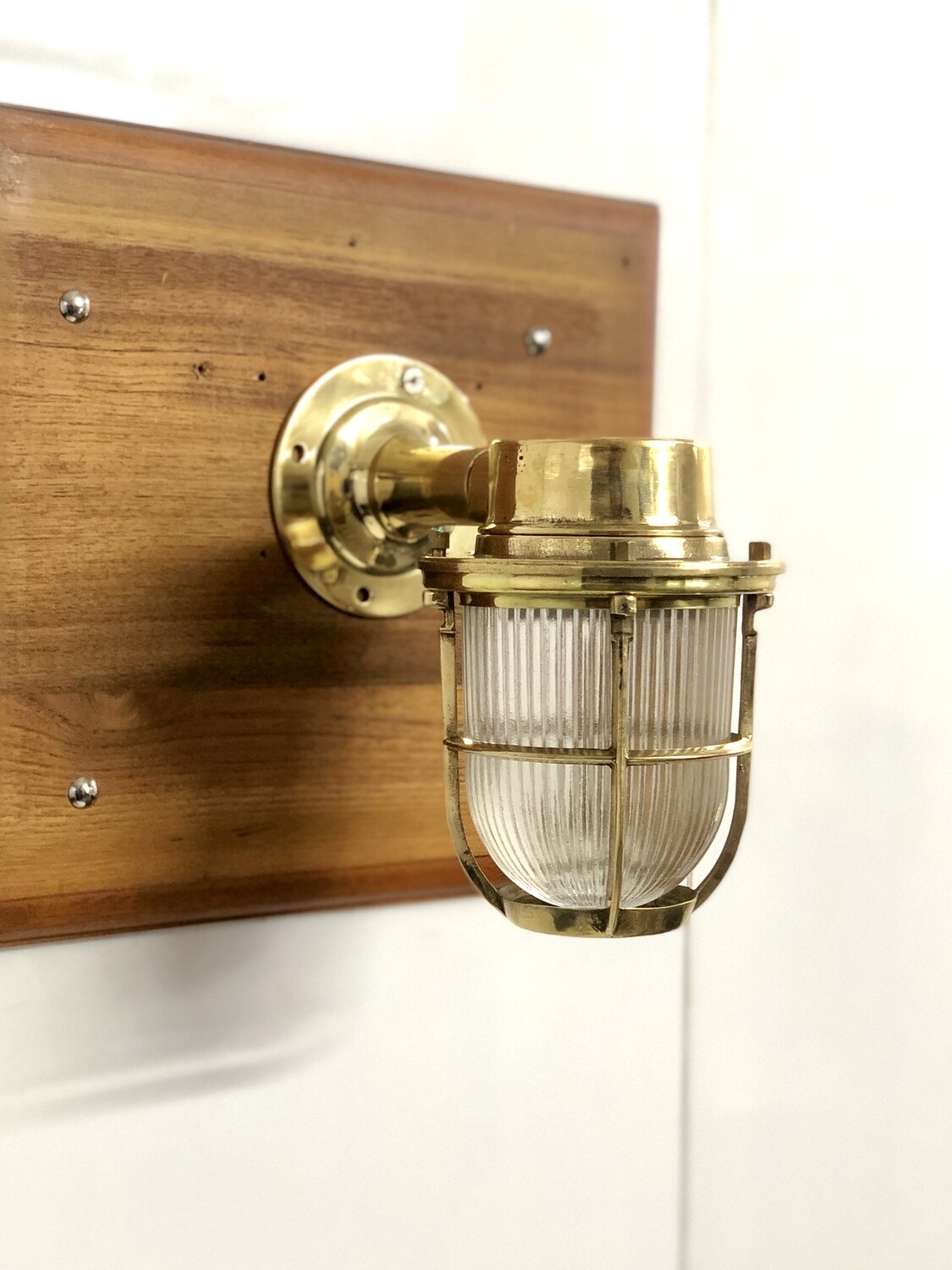 Rare Vintage Nautical Wall Sconce Light