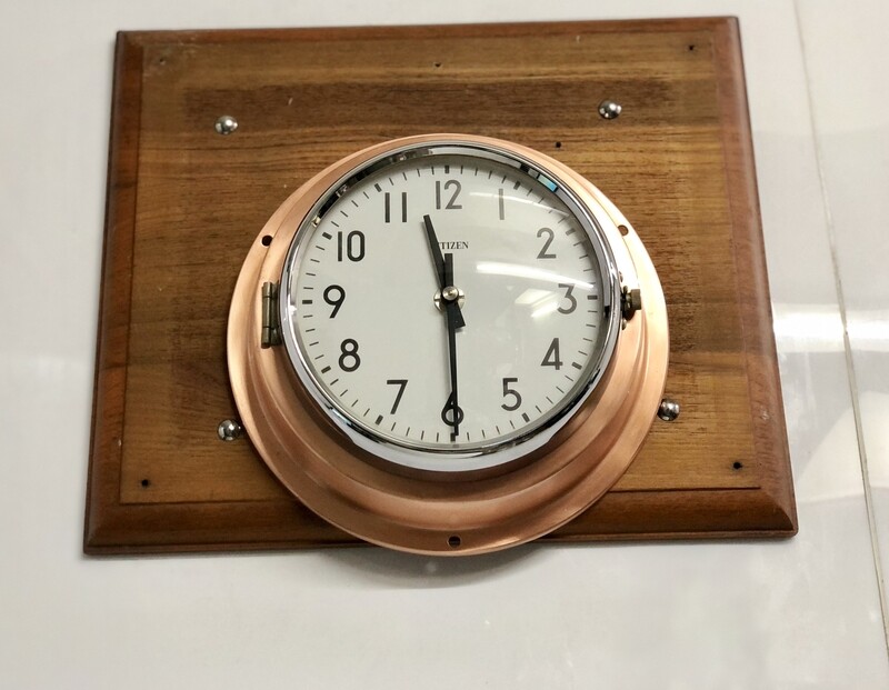 Refurbished Reclaimed Citizen Nautical Clock