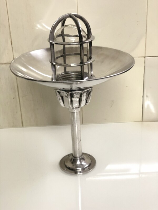Nautical Bulkhead Antique Passageway Lamp Fixture