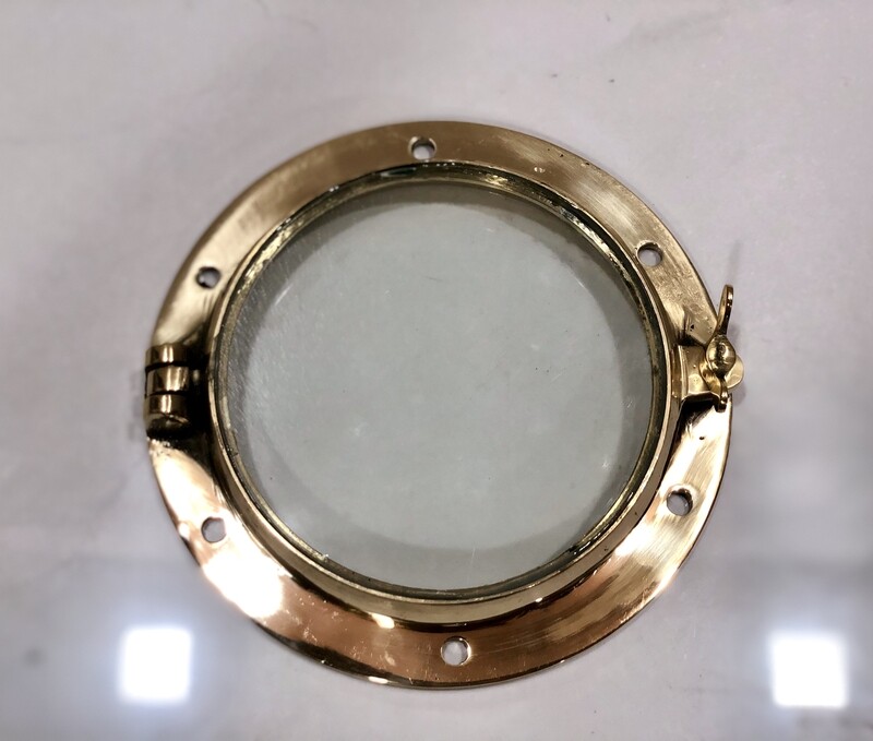 Nautical Replica Marine Ship Brass Window/ Porthole Single Dog Lot of 3