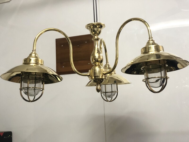 Home Ceiling Decoration Nautical Design Brass Chandelier Hanging Pendant Light