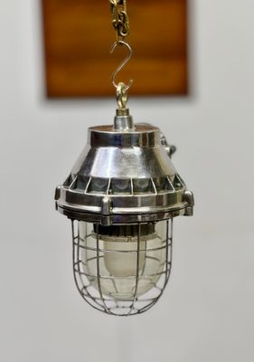 Factory Light Aluminium Casting FLP Nautical Vintage Ceiling Electric Lamp