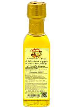 OLIO ETXTRAVERGINE OLIVA AL TARTUFO BIANCO